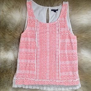 American Eagle Lace Front Tank Top